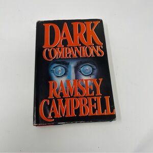 Source Unknown Black and Orange Mixed Media Art